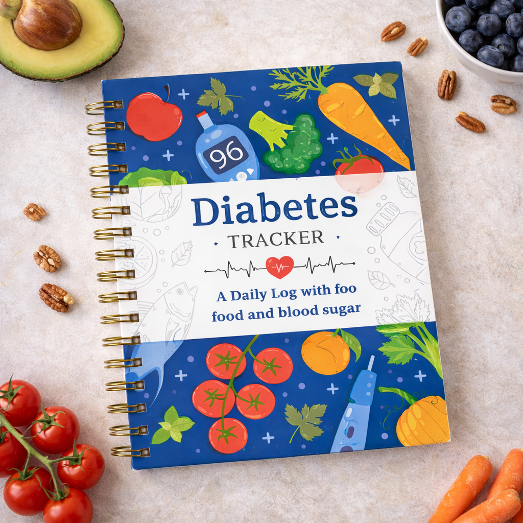 Diabetes Daily Log Book preview